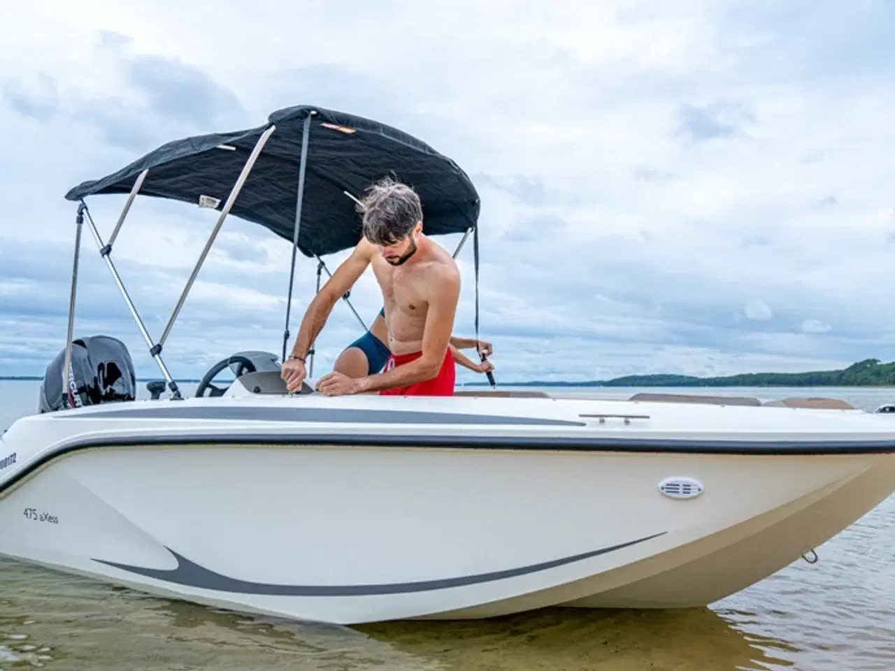 Billede 3 - Activ 475 aXess med 50 hk Mercury-EFI 4 takt