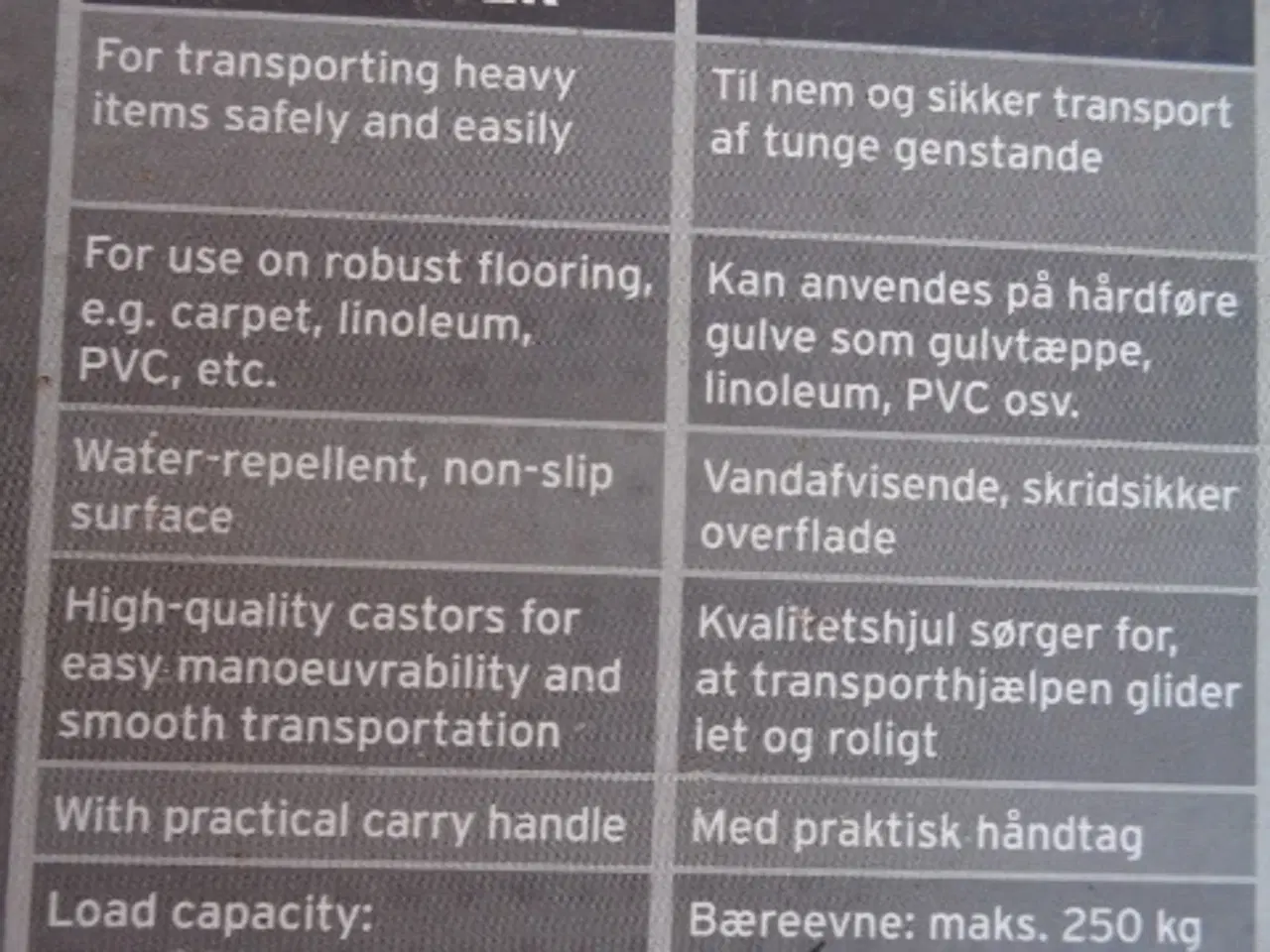 Billede 3 - Transportbræt / møbelhund