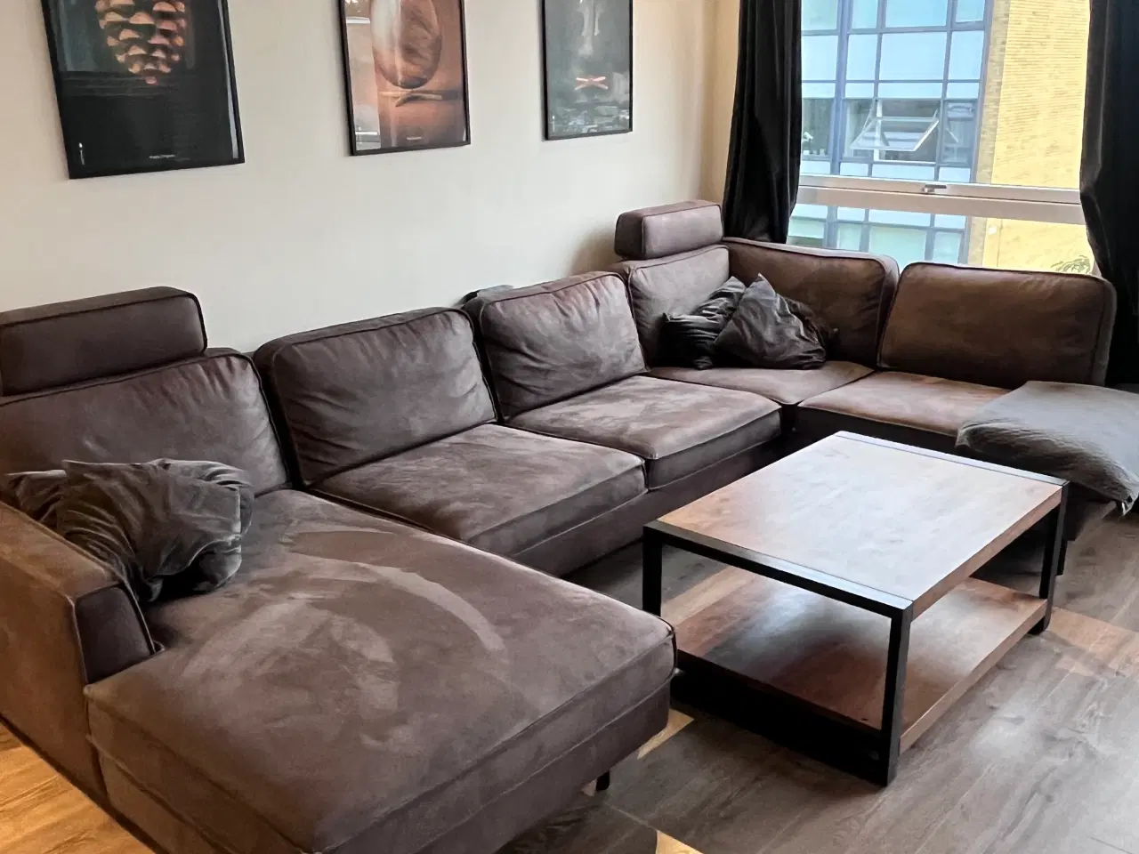 Billede 3 - Hjørnesofa med chaiselong