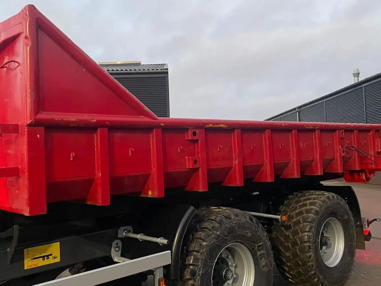 Billede 1 - - - - Entreprenør kasse m. Hydraulisk bagklap