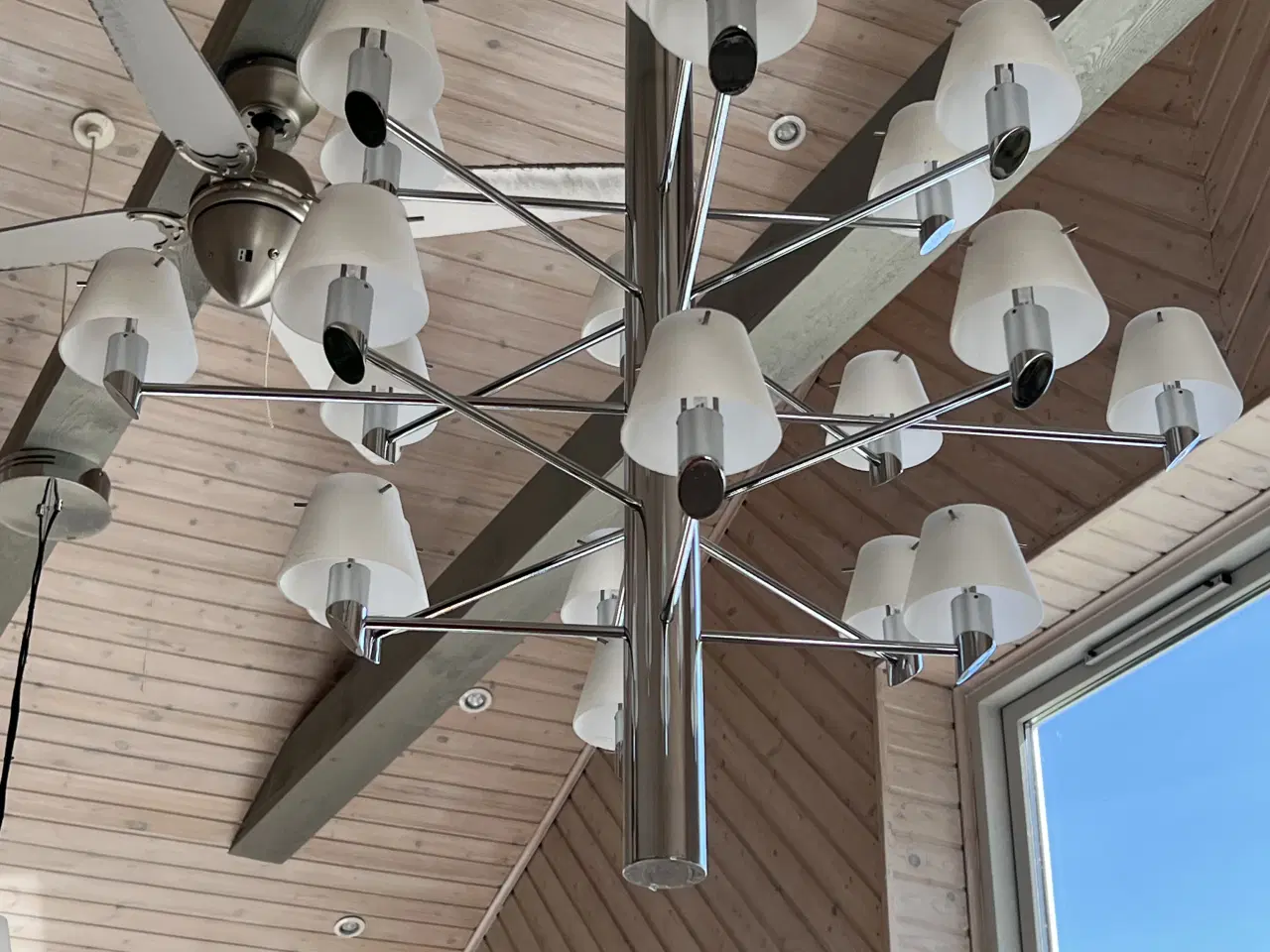 Billede 3 - 2 stk herstal lysekrone 20 lyskilder 