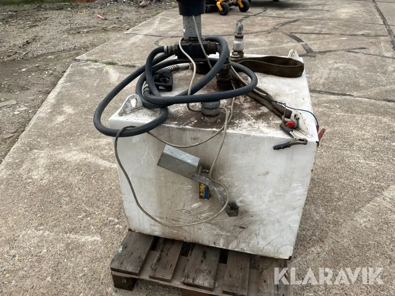 Billede 5 - Diesel Tank med pumpe Rouq 450L