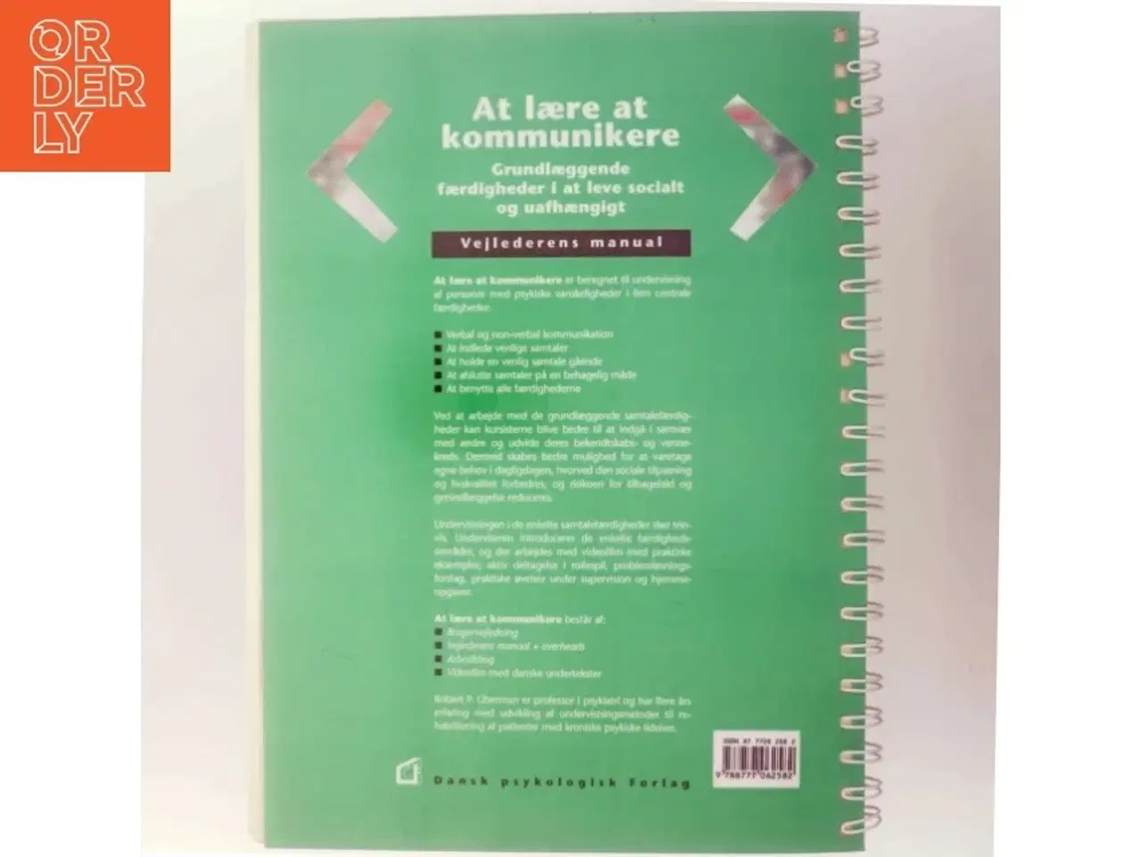 Billede 3 - At lære at kommunikere : grundlæggende færdigheder i at leve socialt og uafhængigt : vejlederens manual af Robert P. Liberman (Bog