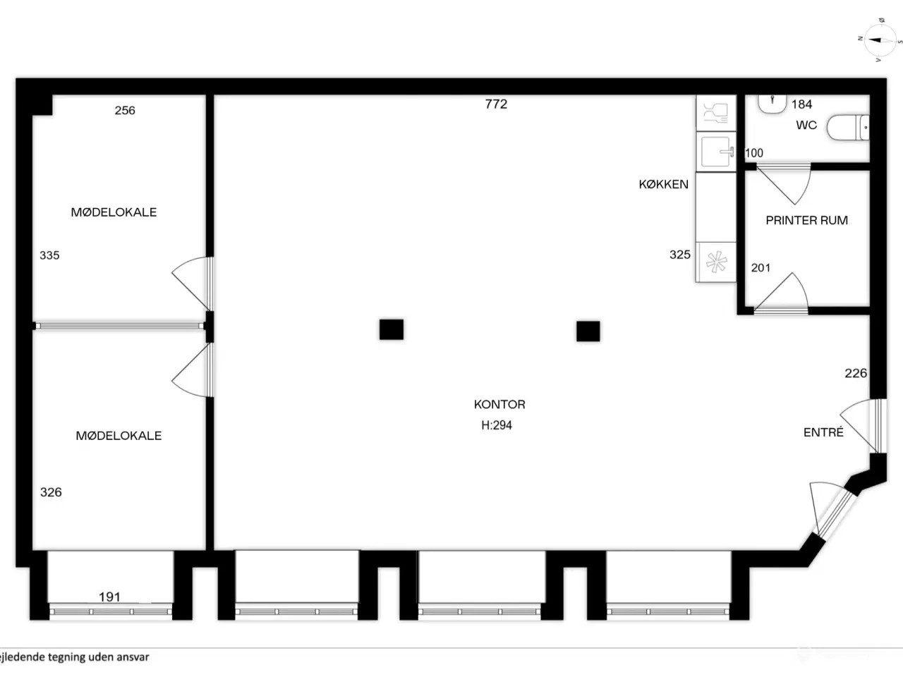 Billede 10 - New Yorker kontor på eftertragtende Vesterbro