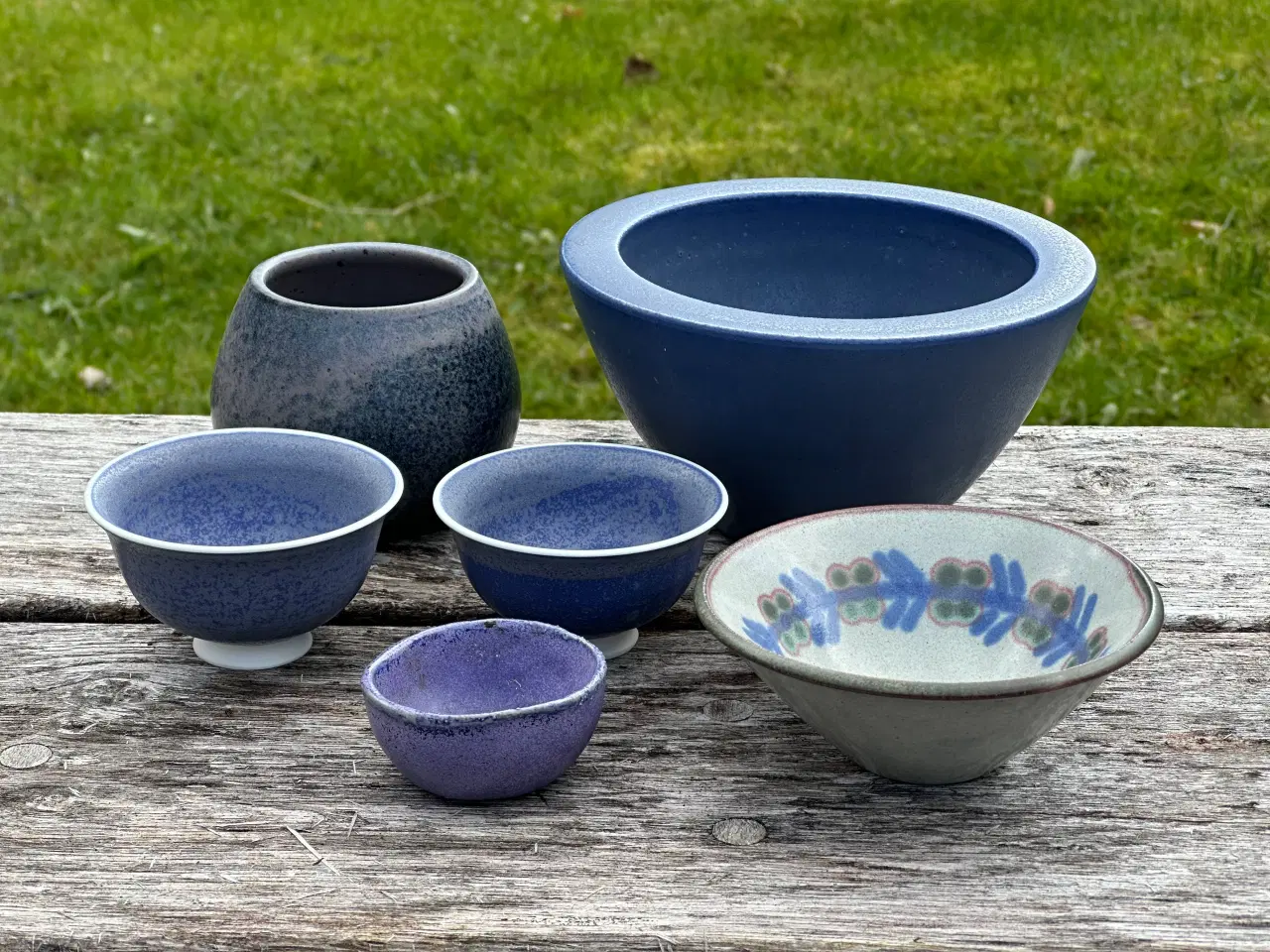 Billede 1 - Blåligt keramik lot