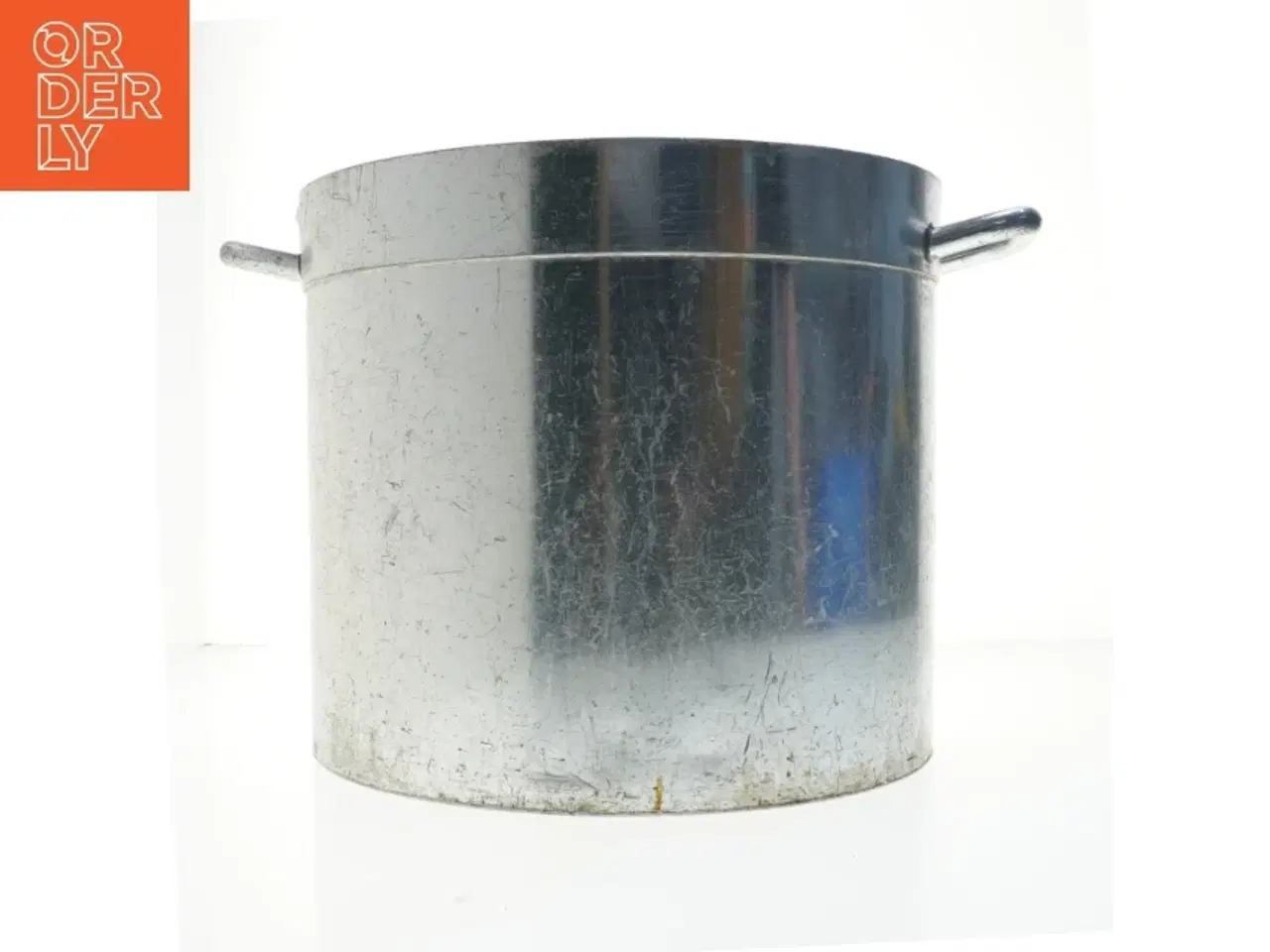 Billede 1 - Stor gryde i aluminium (str. Ø. 33 cm. længde. 29 cm)