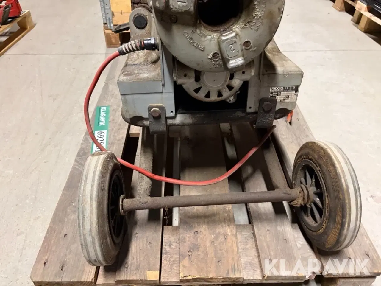 Billede 9 - Rørgevindskæringsmaskine Ridgid 300 compact