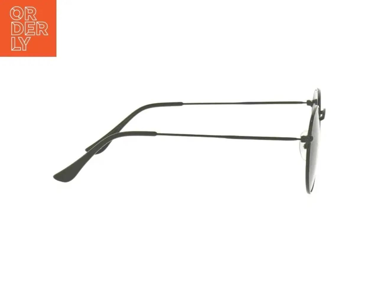 Billede 3 - Runde solbriller med sort stel (str. 13,5 cm)