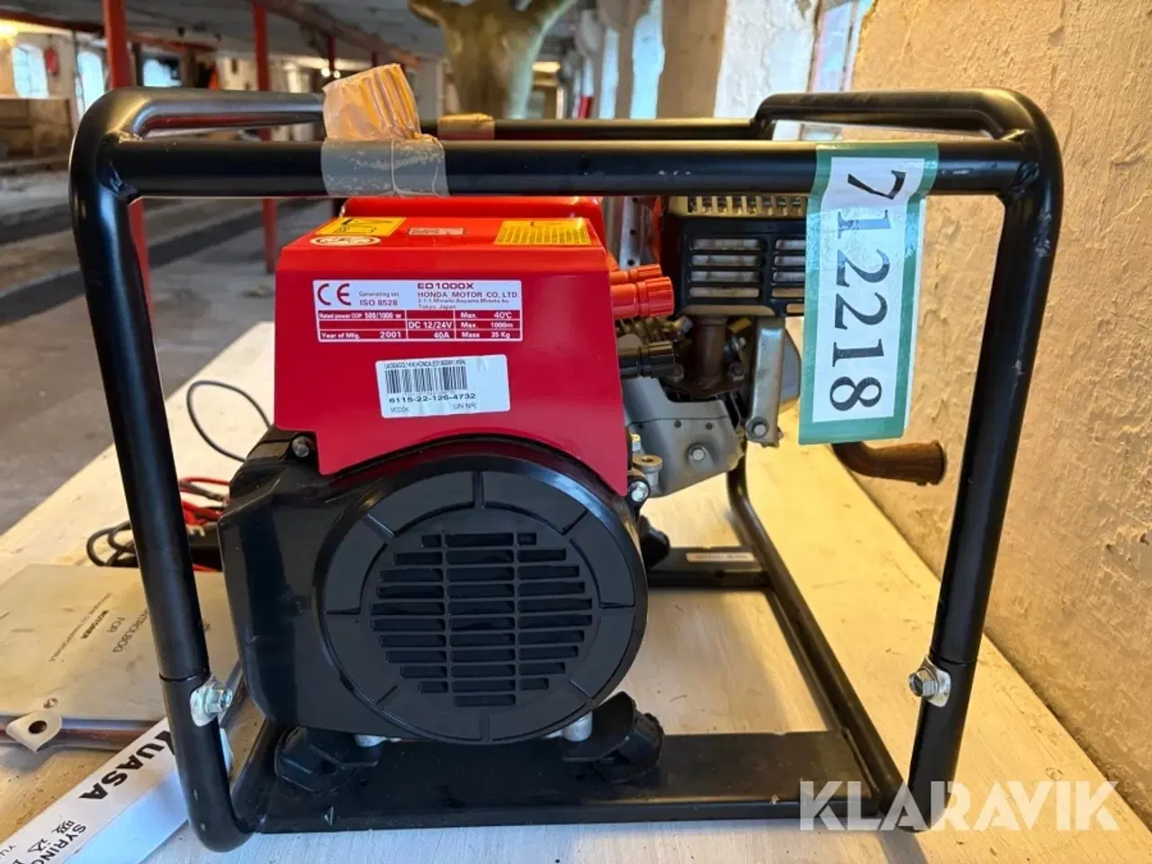 Billede 6 - Generator Honda ED1000X