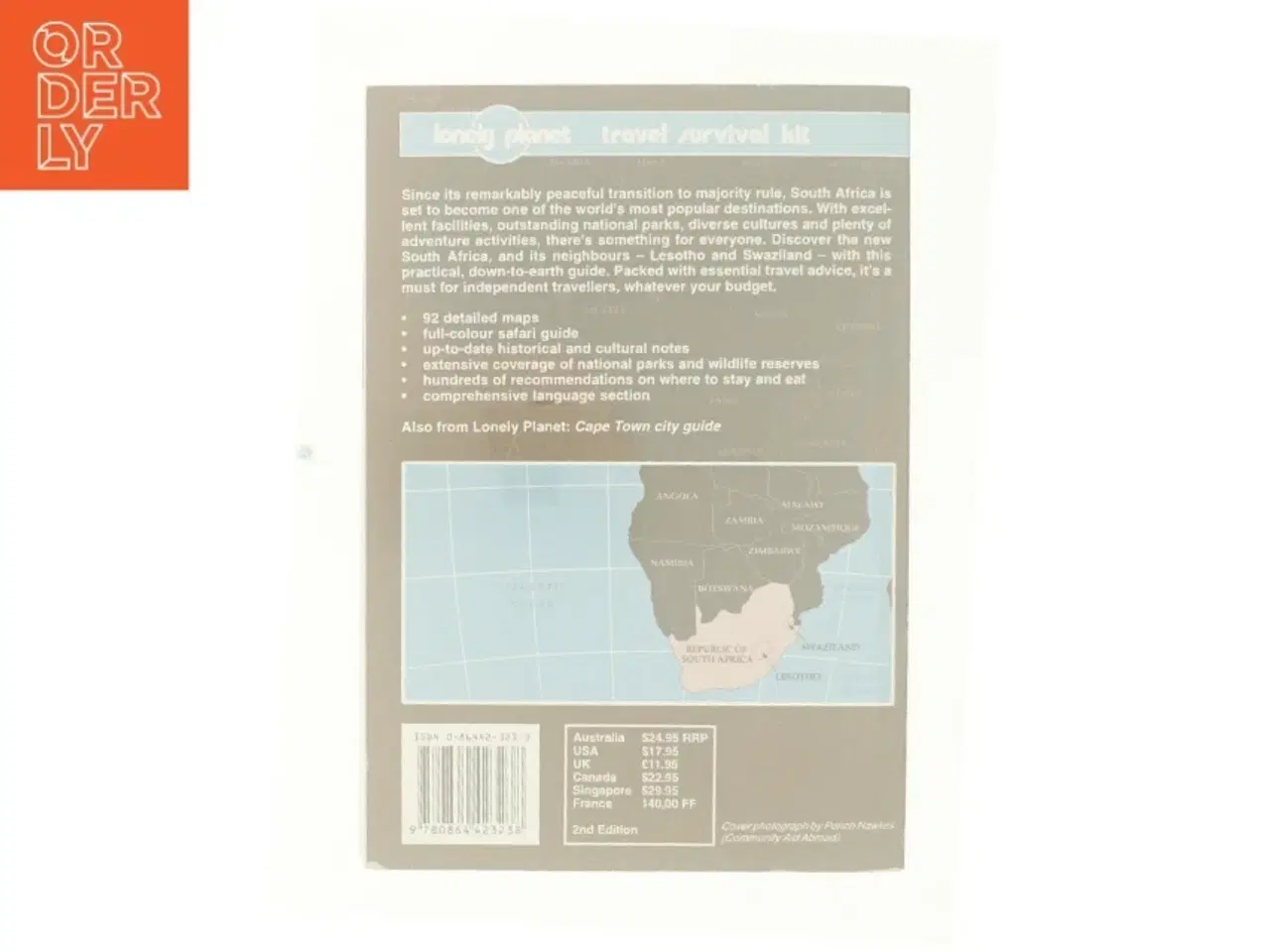 Billede 2 - South Africa, Lesotho & Swaziland : a Lonely Planet travel survival kit (Bog)