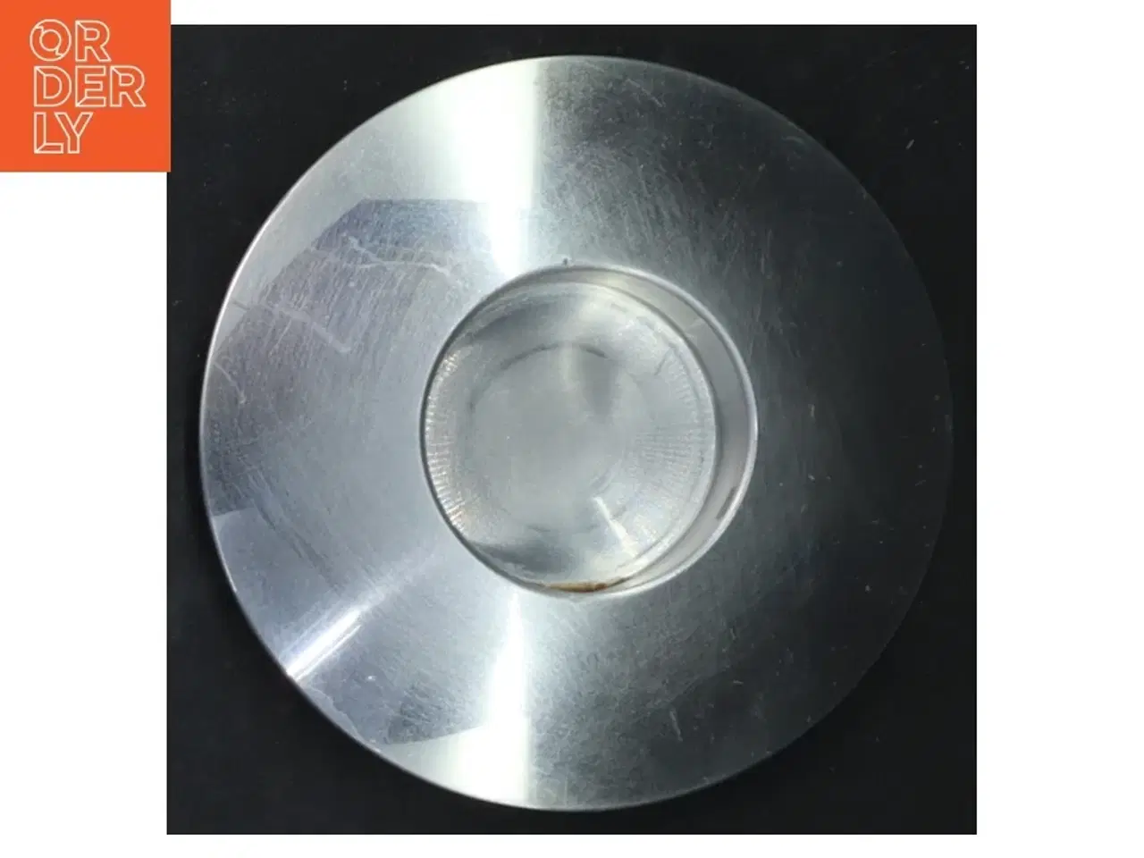 Billede 2 - Metallisk lampeskærm fra Royal Copenhagen (str. Ø. 10 cm)