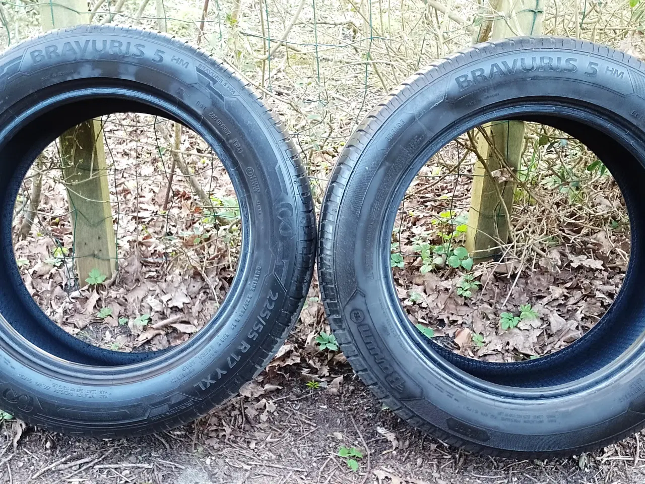 Billede 1 - 225/55 R17 sommerdæk