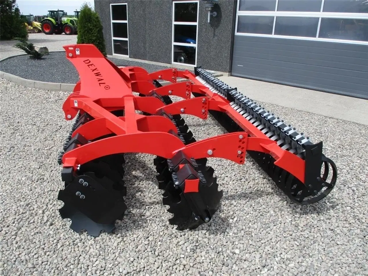 Billede 2 - Dexwal Mamut 4 m Med v-rings pakker og 560mm talerkner