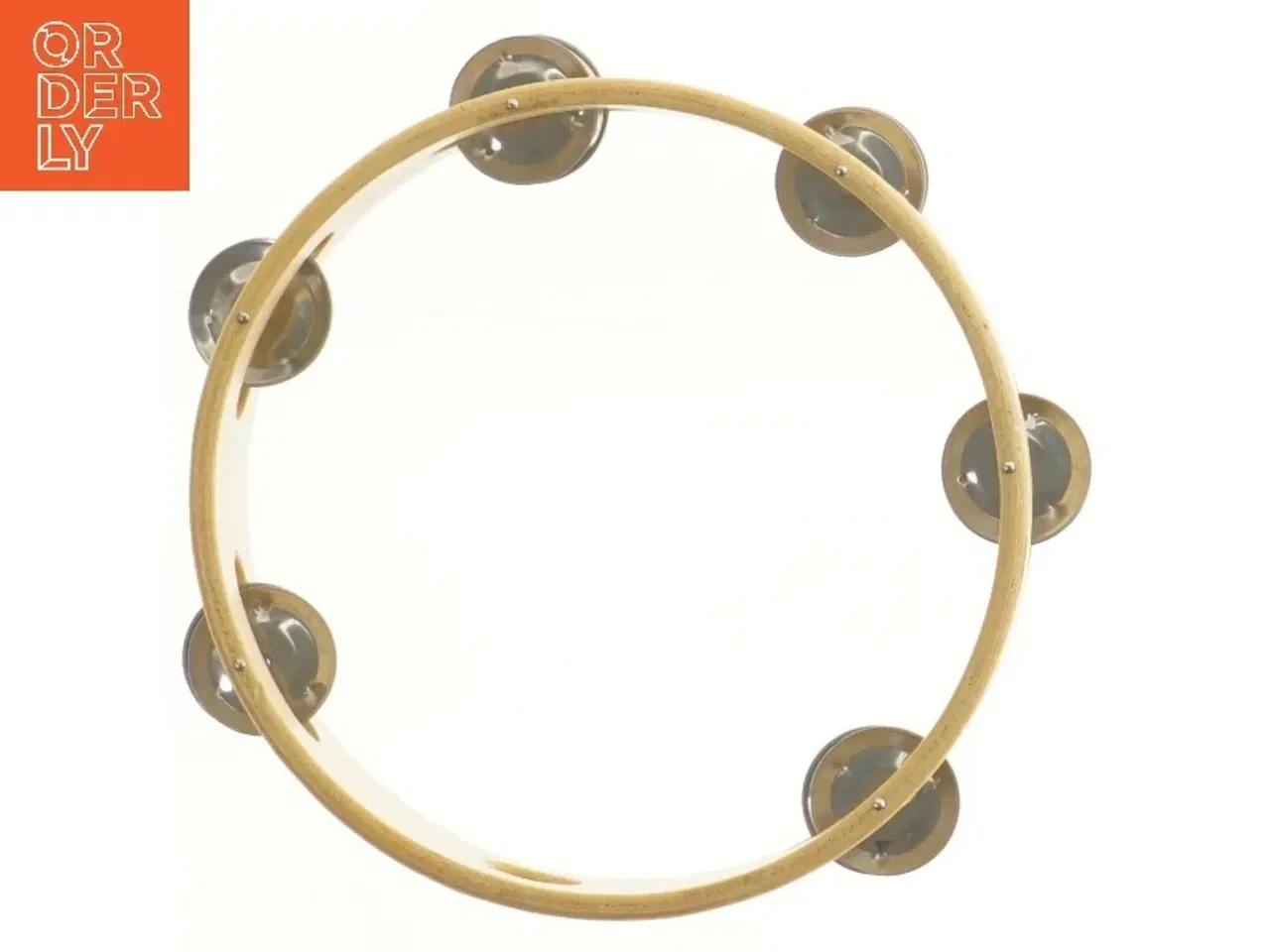 Billede 2 - Tamburin med træramme (str. Ø 20 cm)