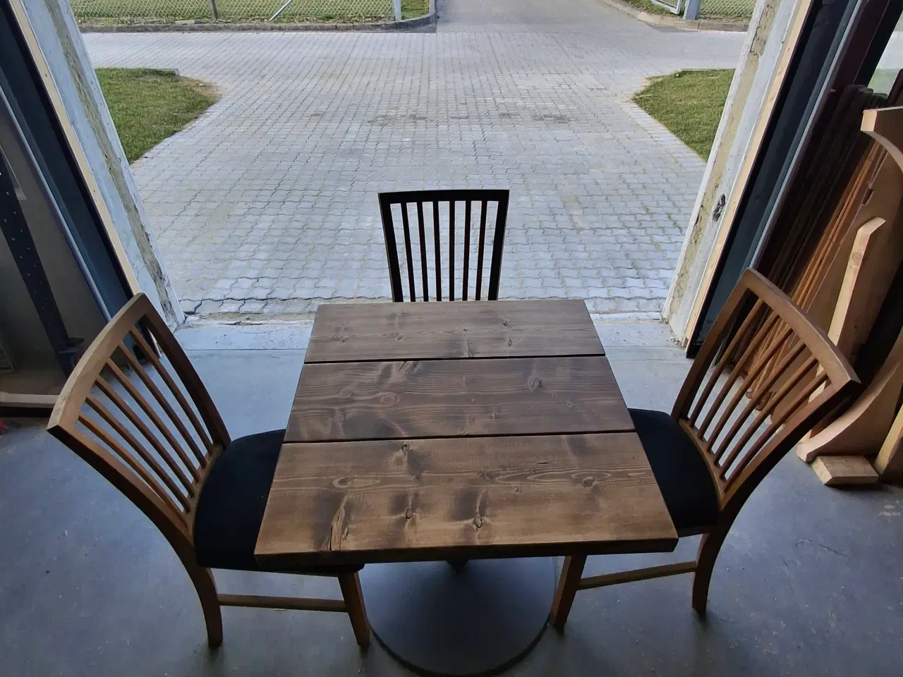 Billede 3 - Planke cafe, restaurant, kontor, kantine bord ...