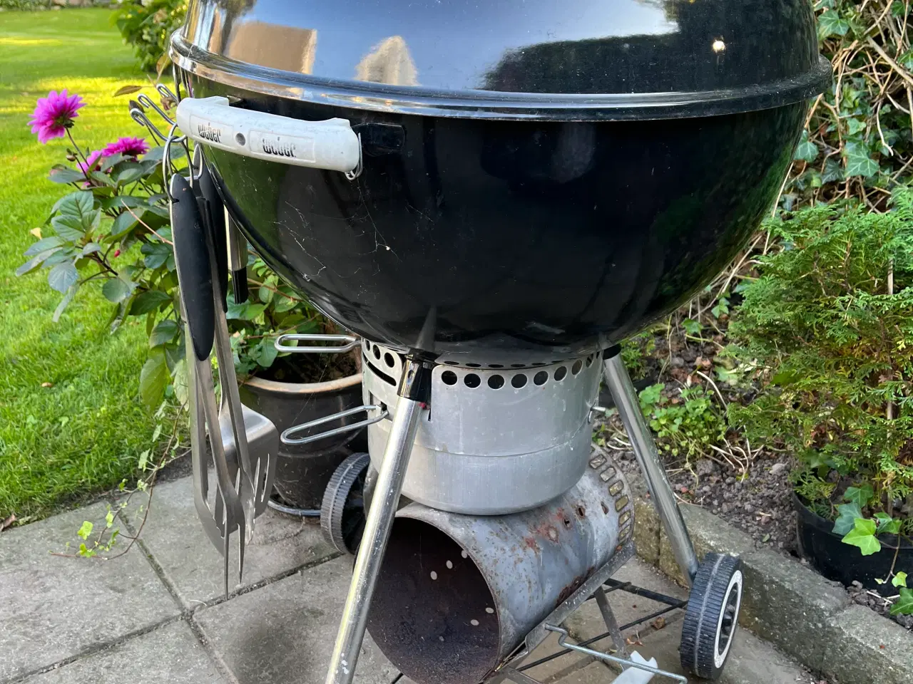 Billede 5 - Weber grill med forskelligt tilbehør 