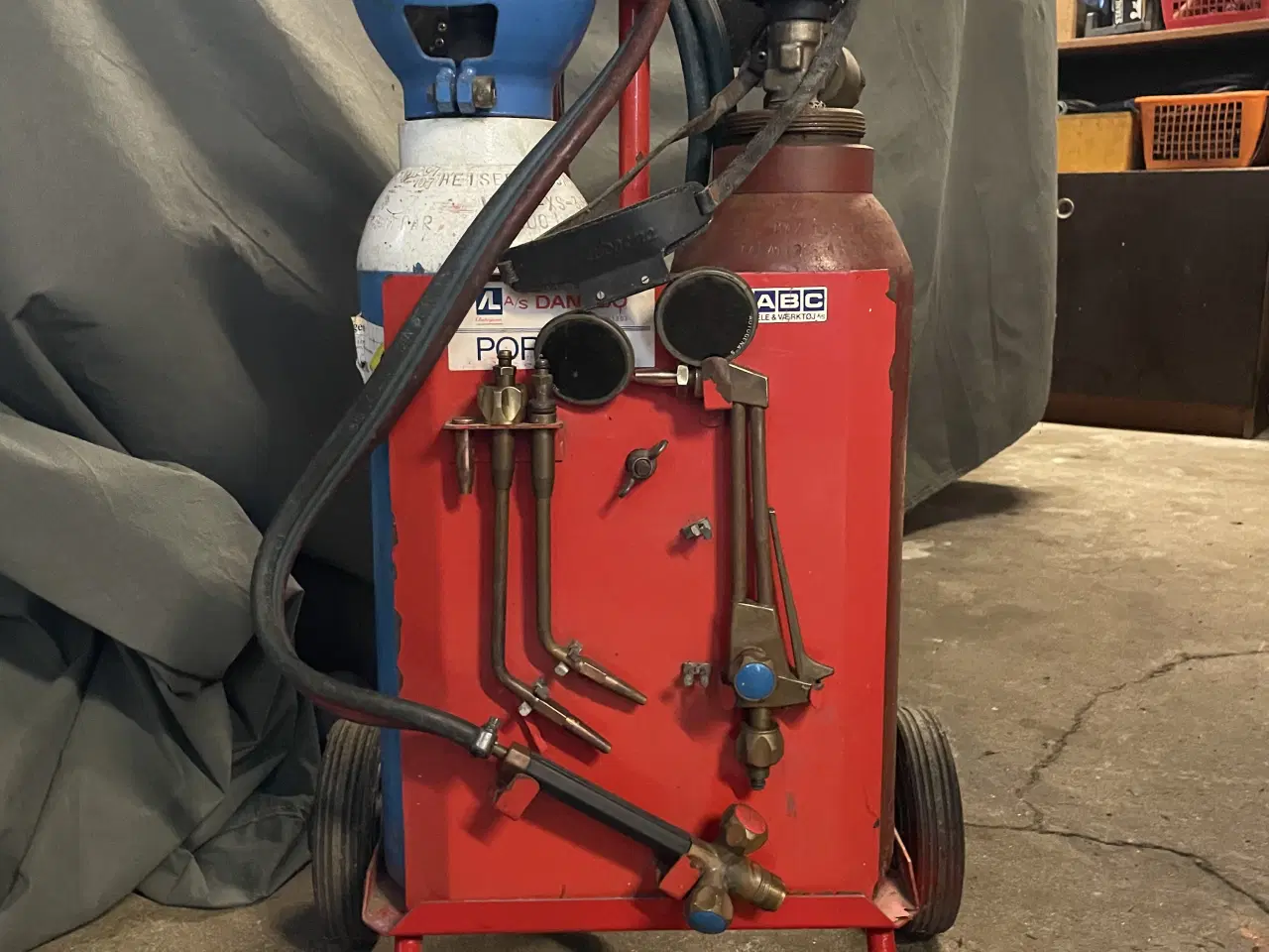 Billede 1 - Autogena Portafix svejse- og skæresæt