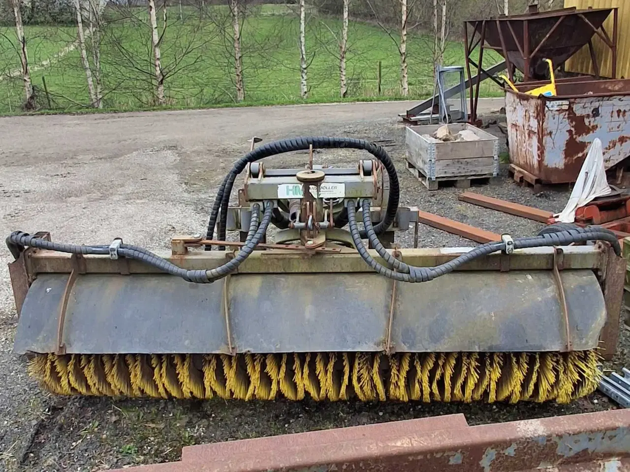 Billede 2 - Hydraulisk kost Holms