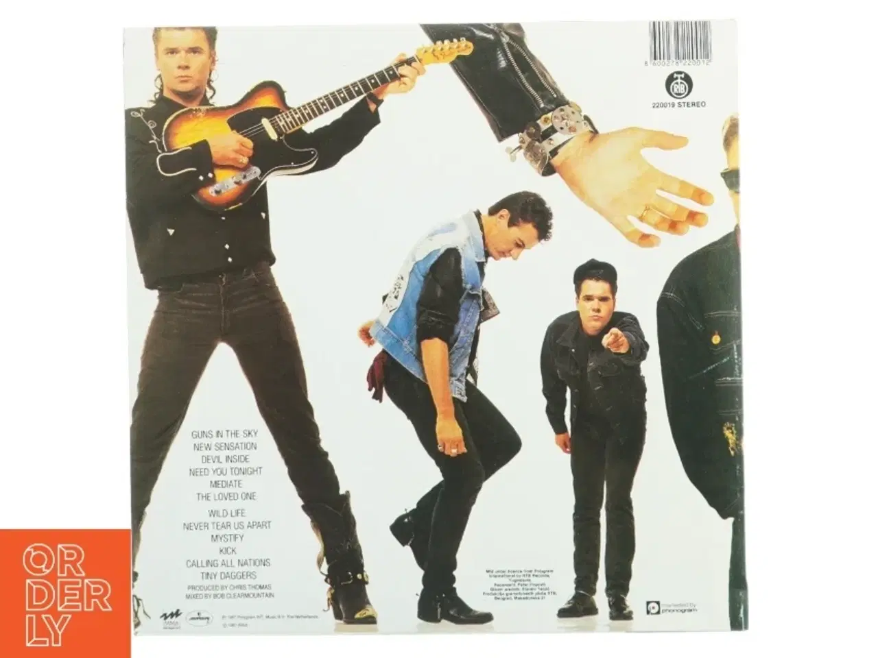 Billede 3 - INXS - Kick LP Vinylplade fra Atlantic Records (str. 31 x 31 cm)