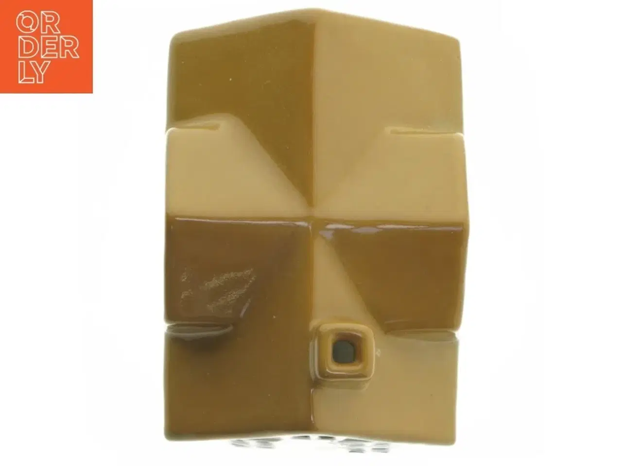 Billede 4 - Keramik hus lysestage (str. 24x13x9 cm)