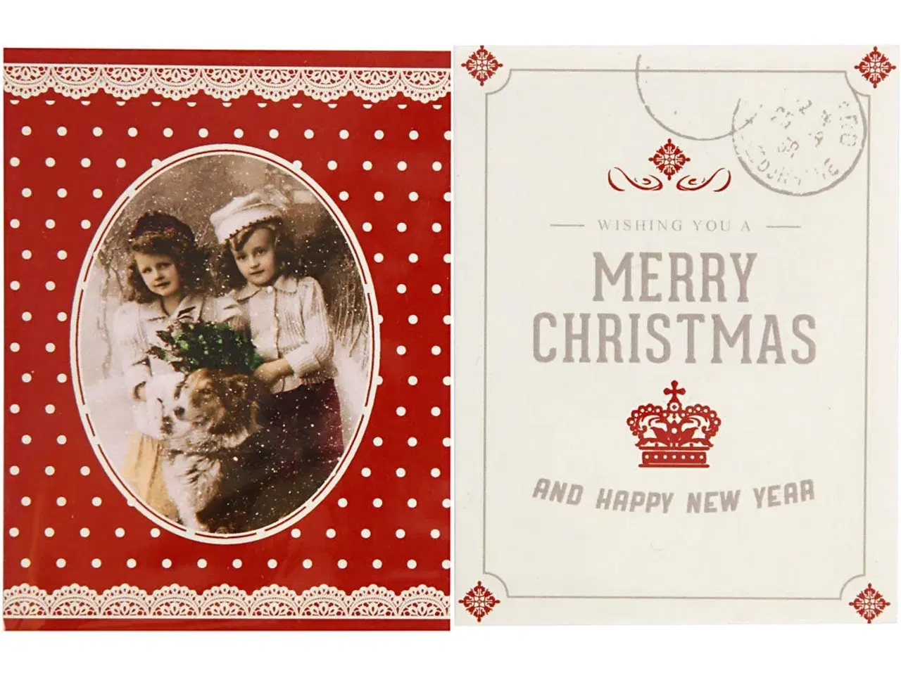 Billede 1 - Dekorativt Filtpynt - 4 stk. i 6,5x8,5 cm