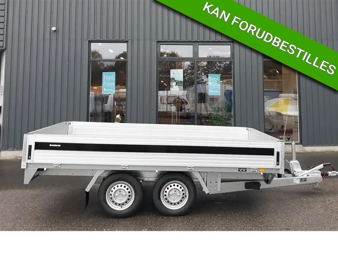 Billede 1 - 2024 - Brenderup 5325 ATB 3000 Kg    NY Alu-Trailer med Bremser hos Camping-Specialisten.dk