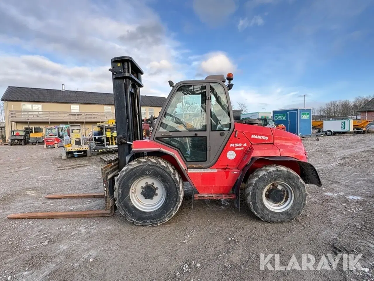 Billede 6 - Gaffeltruck Manitou M50-4 4x4