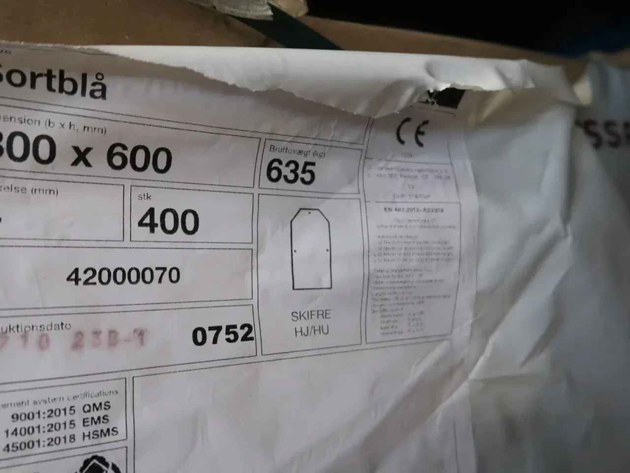 Billede 5 - Palle med skifferplader