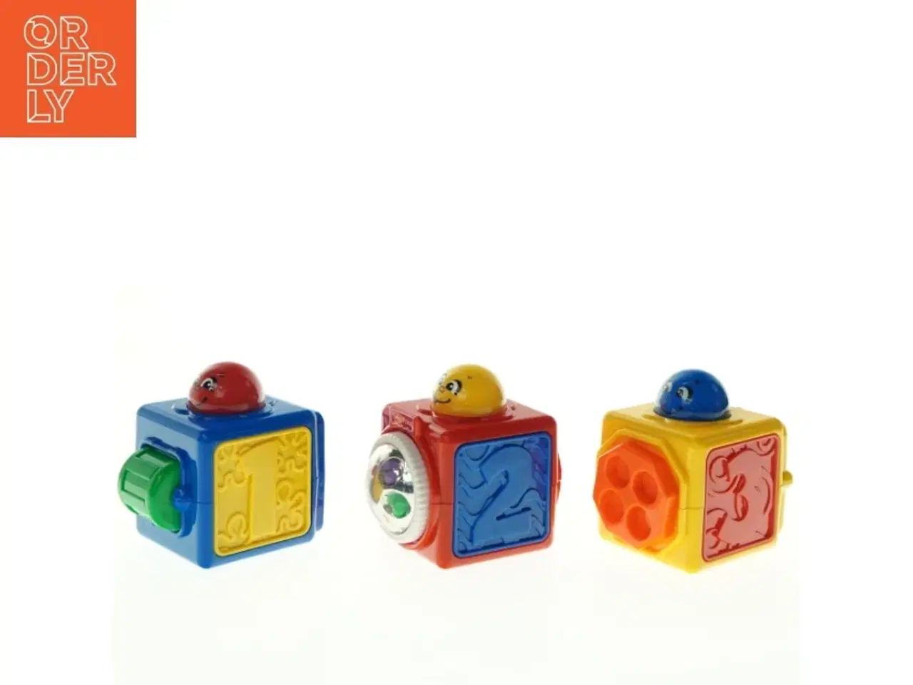 Billede 1 - Aktivitetslegetøj til børn (str. 6,5 x 6,5 cm)