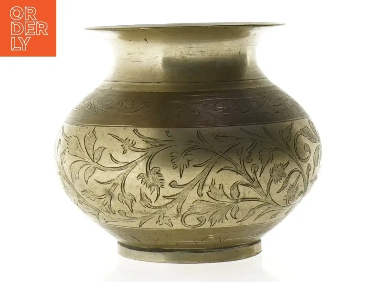 Billede 4 - Messingvase (str. 12 x 14 cm)
