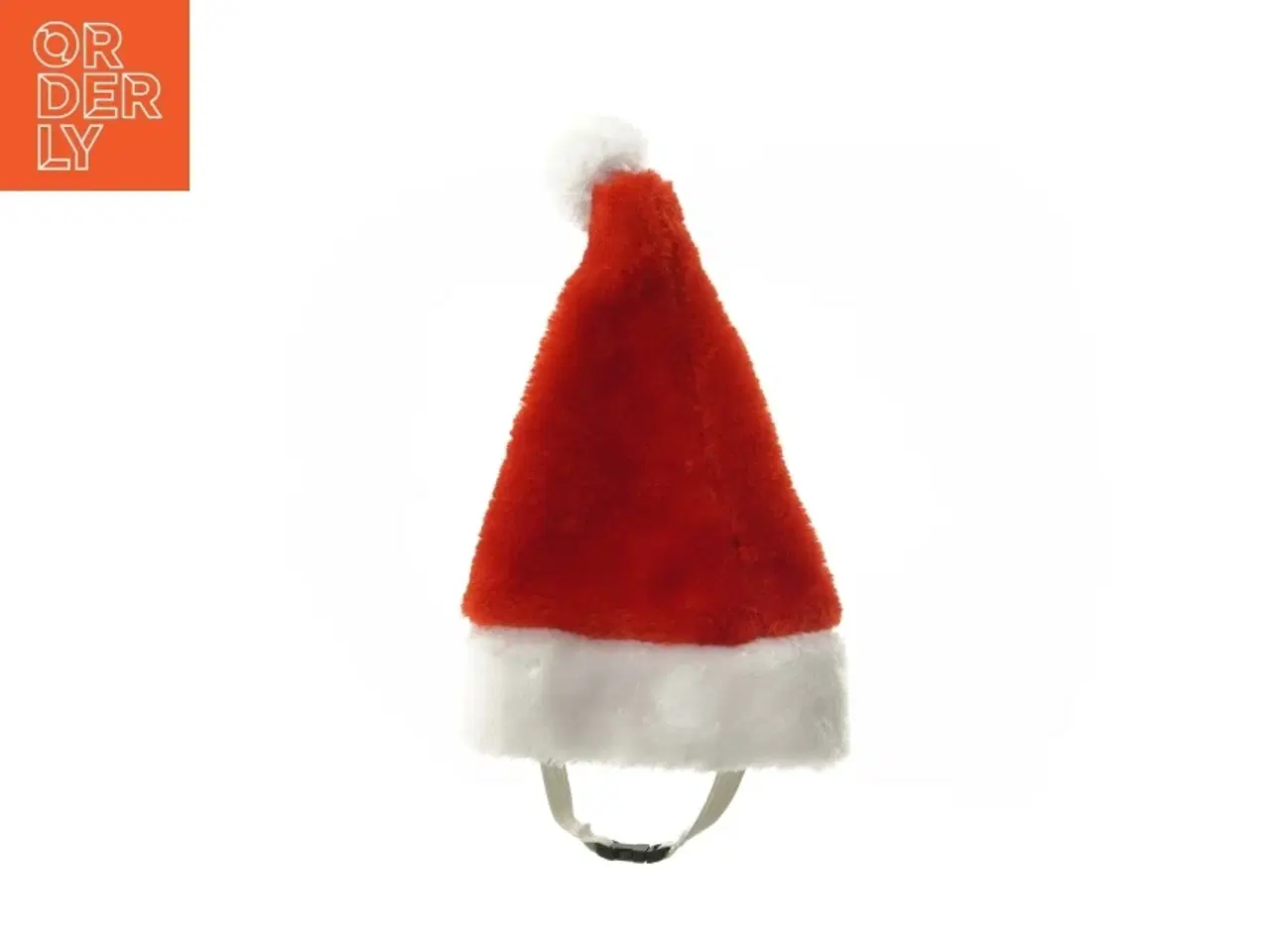 Billede 3 - Julemandshat til kæledyr (str. 26 cm)
