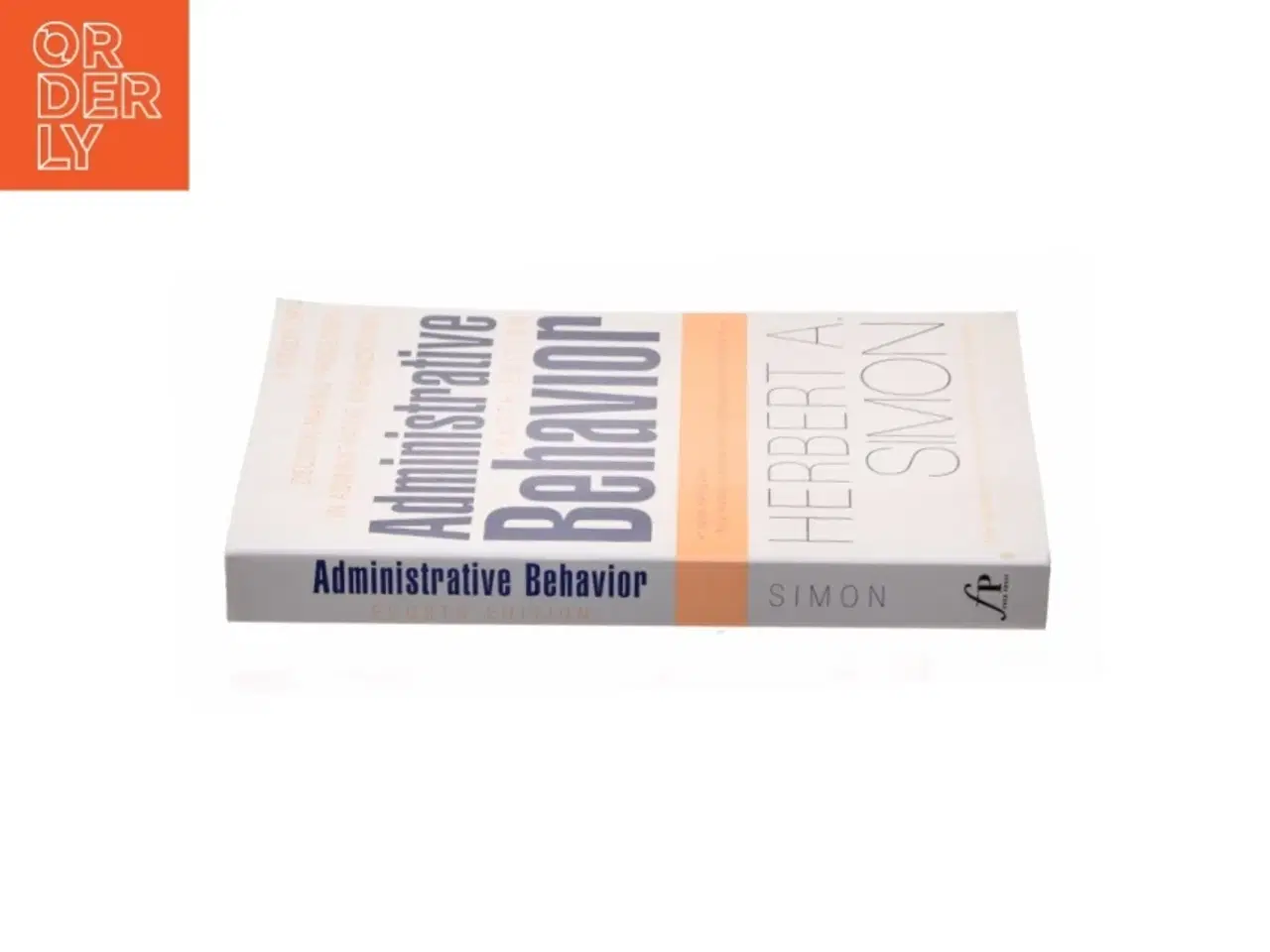 Billede 2 - Administrative Behavior af Herbert A. Simon (Bog)