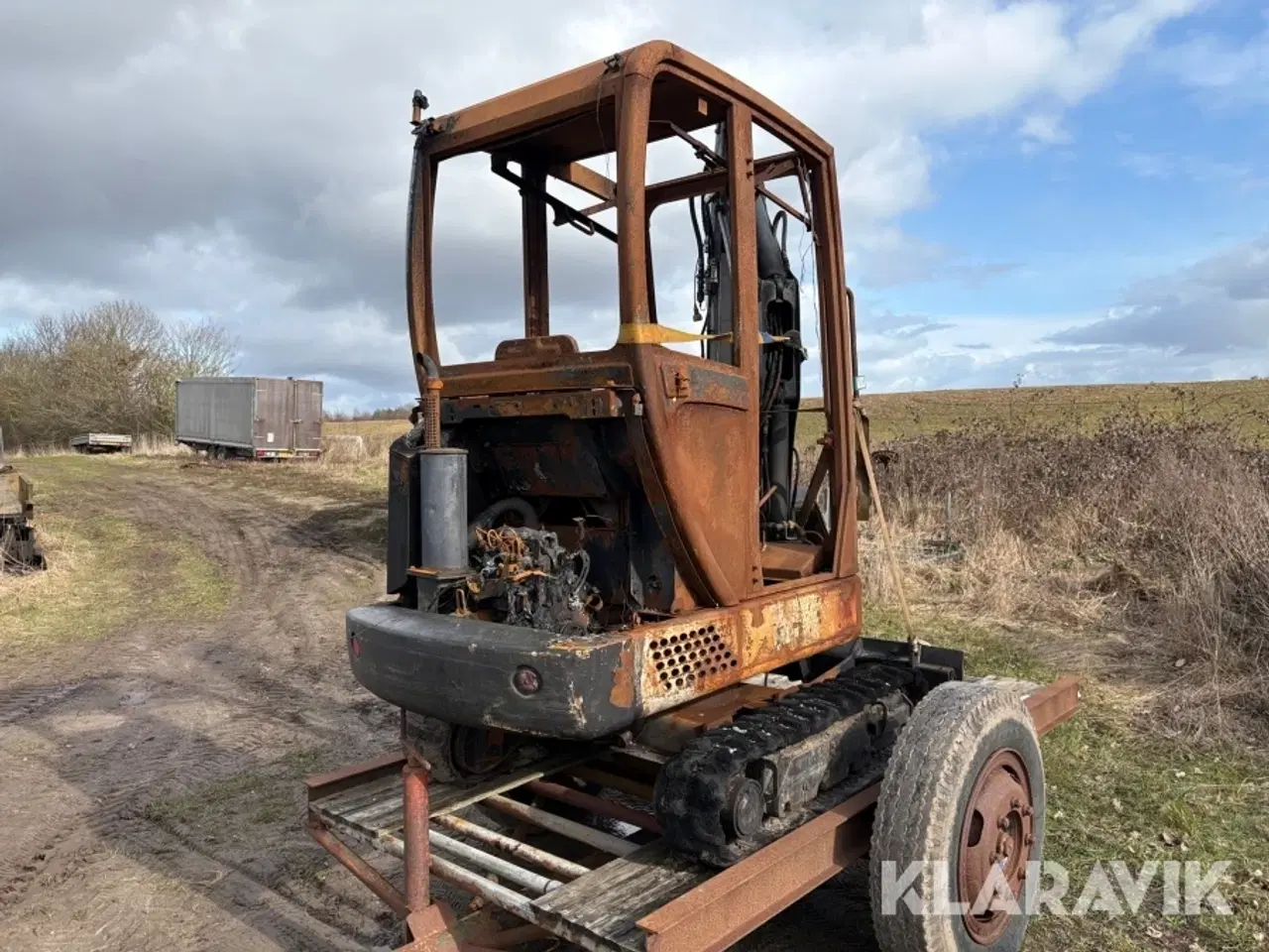 Billede 5 - Gravemaskine Terex Tc20 med blokvogn