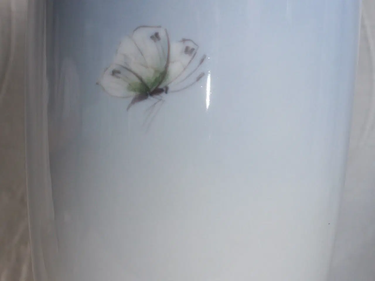 Billede 5 - Vase med blomstrende vildrose, 