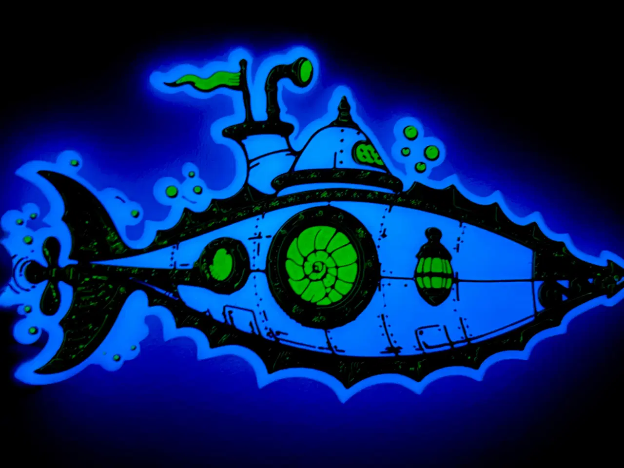 Billede 2 - Skab glæde på børneværelsets vægge (Glow in Dark)