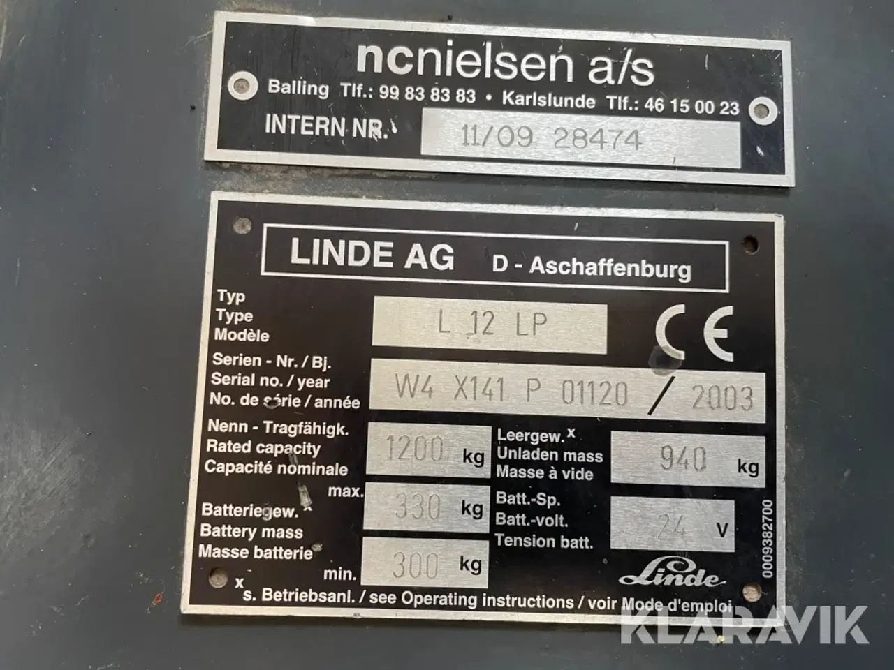 Billede 8 - Elstabler Linde L 12 LP