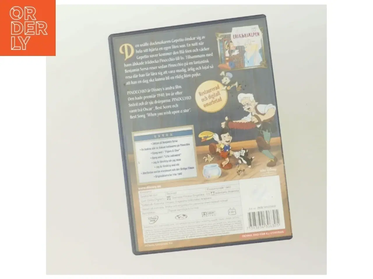 Billede 3 - Pinocchio med Pinocchio (DVD)