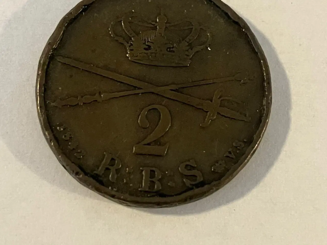 Billede 1 - 2 Rigsbankskilling 1842