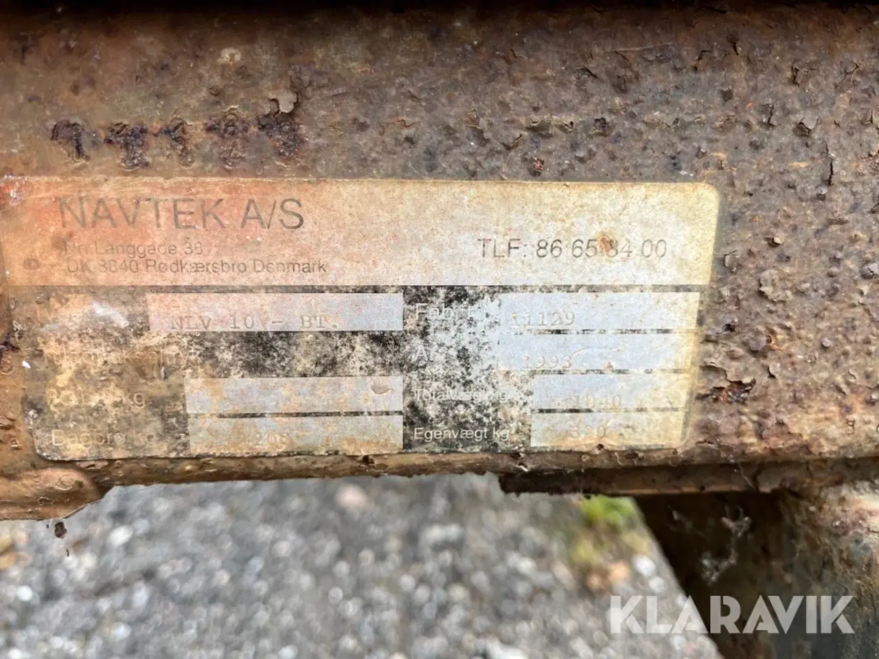 Billede 11 - Tipvogn Navtek NLV 10-BT