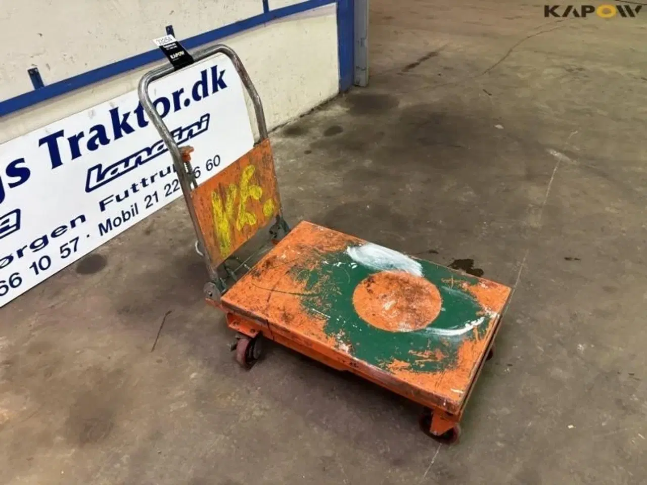 Billede 3 - - - - Transportvogn med løft