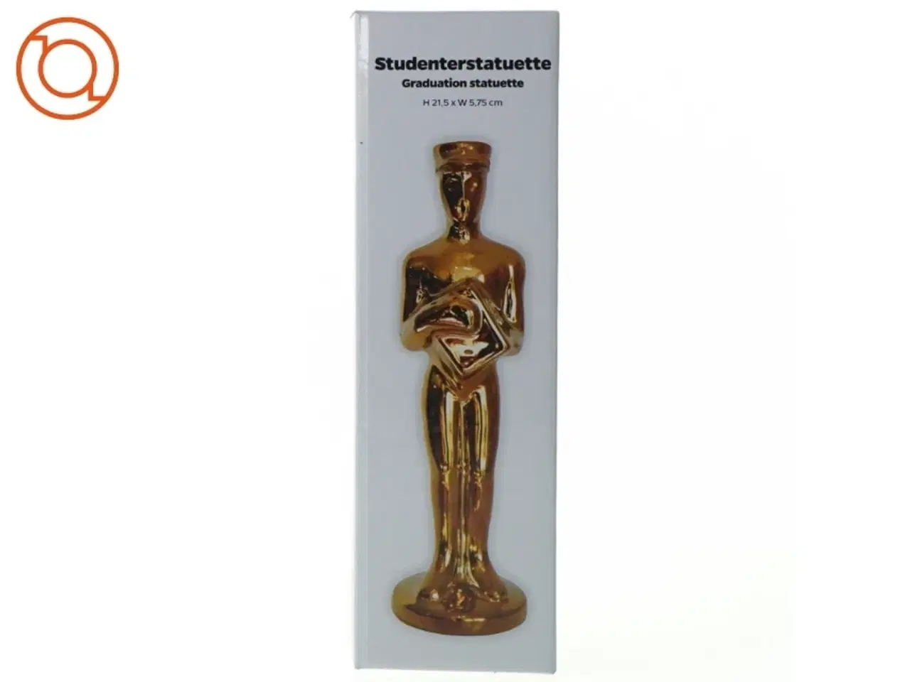 Billede 1 - Studenter statue fra Netto (str. 22 x 6 cm)