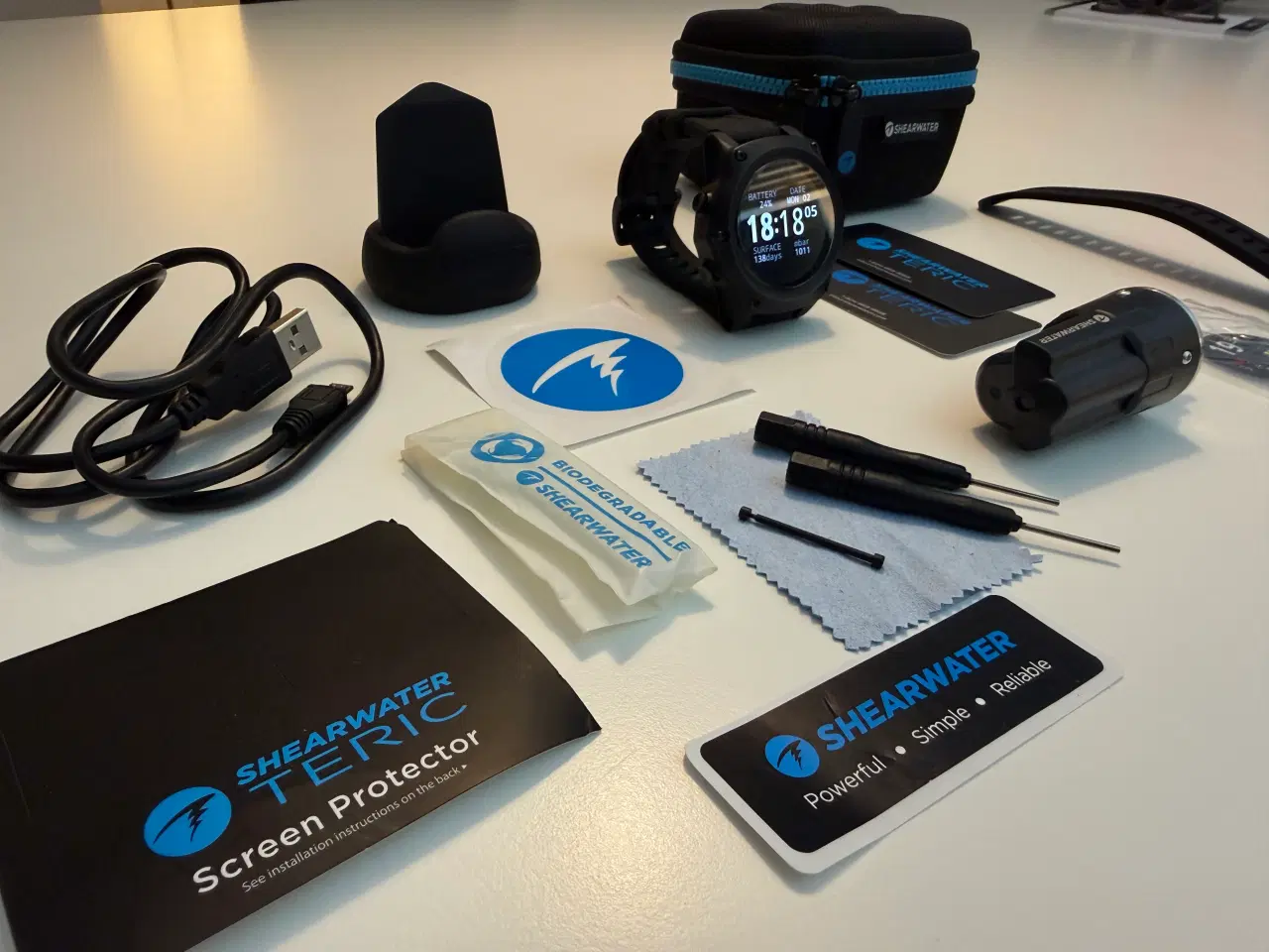 Billede 3 - Shearwater Teric med transmitter