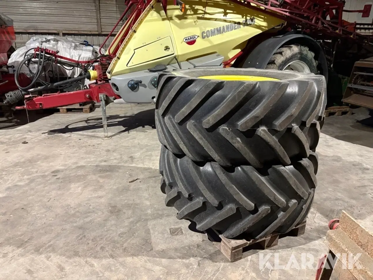 Billede 7 - Traktordæk Michelin Mach X Bib forhjul 2 styk