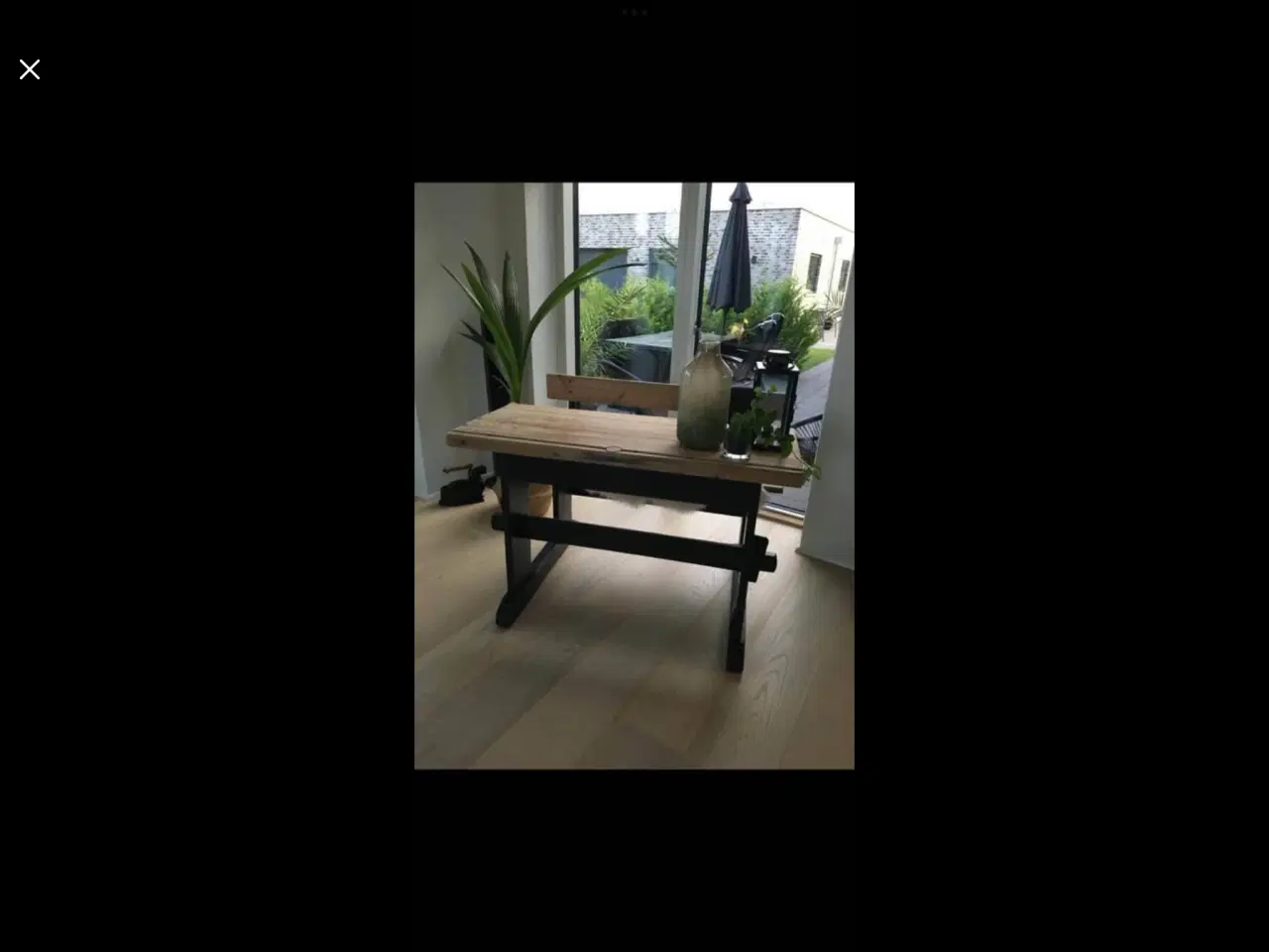 Billede 3 - Skolebænk/skolepult