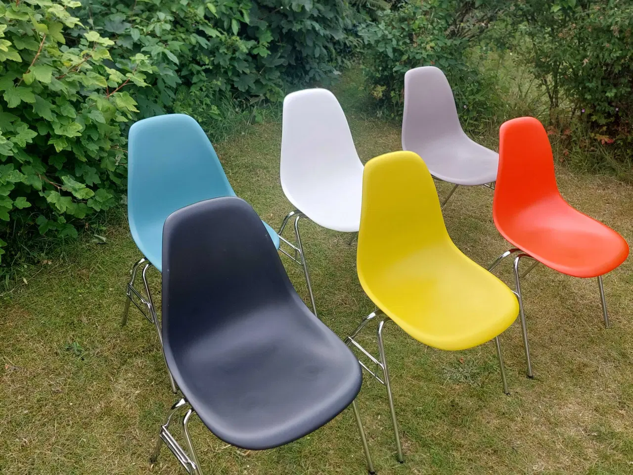 Billede 4 - Eames designer stole - 6 stks