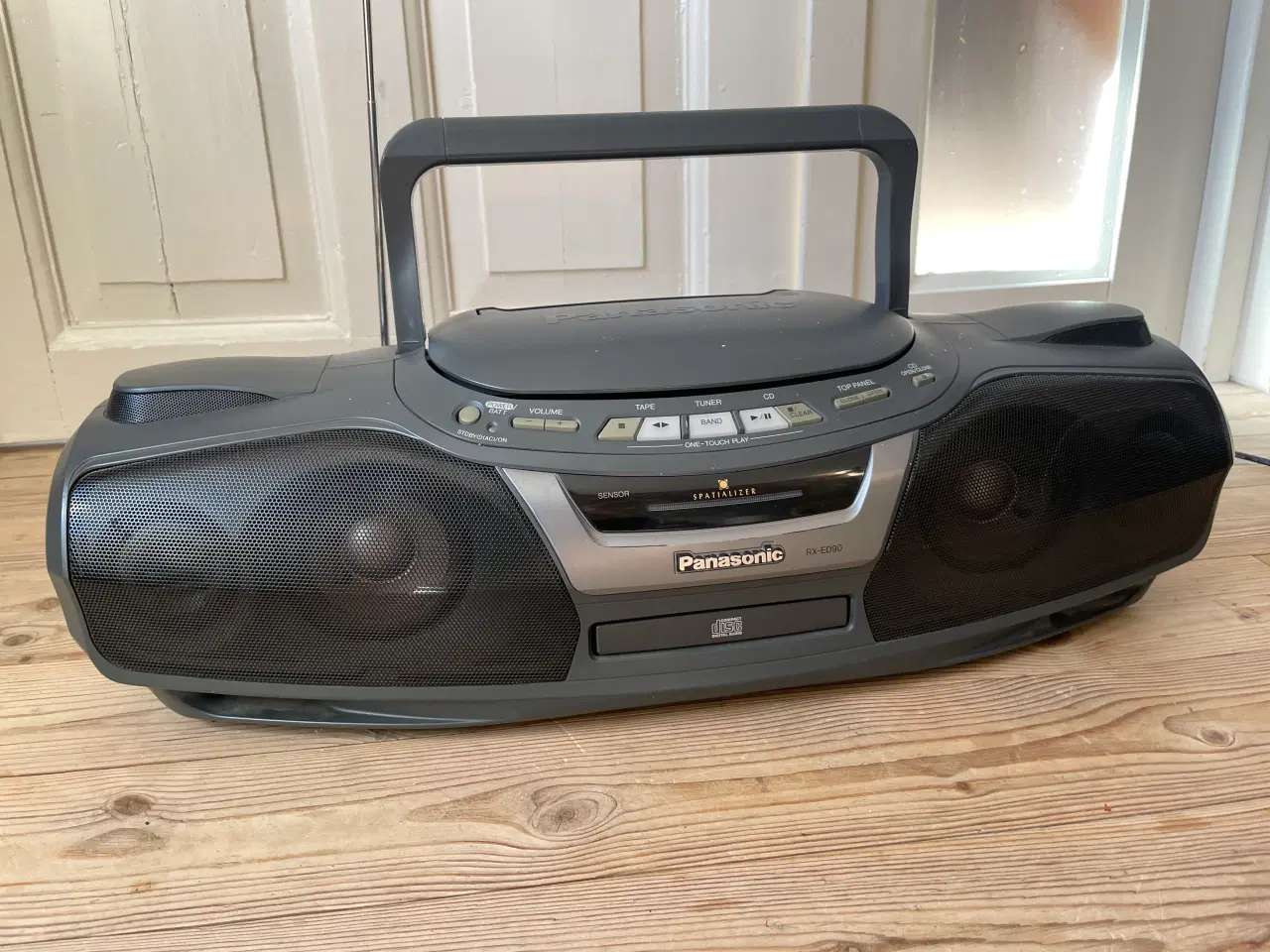 Billede 1 - Panasonic Ghettoblaster m/CD, kassette og AUX 