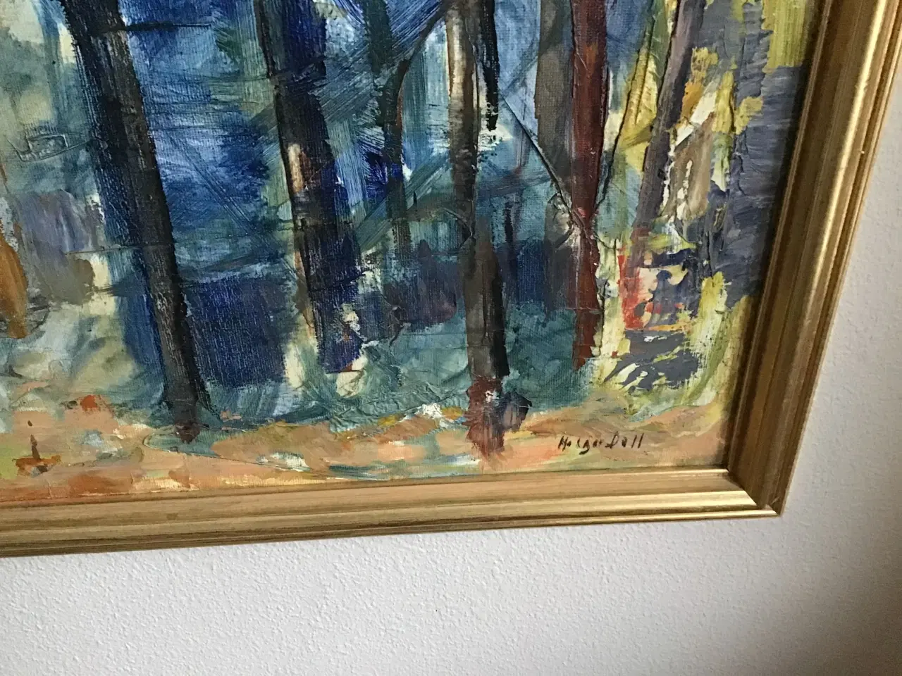 Billede 4 - Oliemaleri af Holger Dall