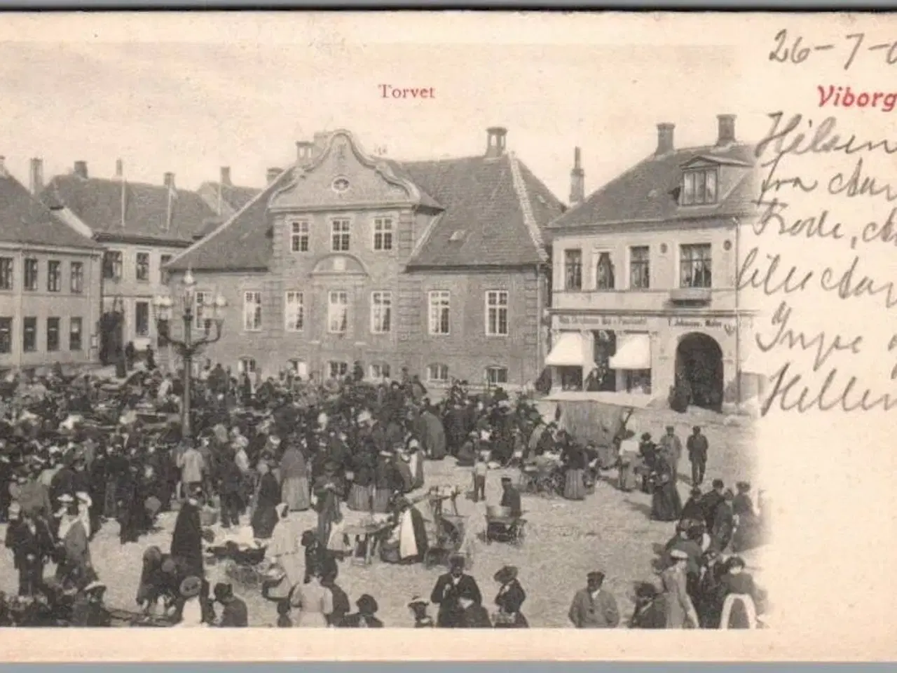 Billede 1 - Viborg - Torvet - Postkort - Brugt