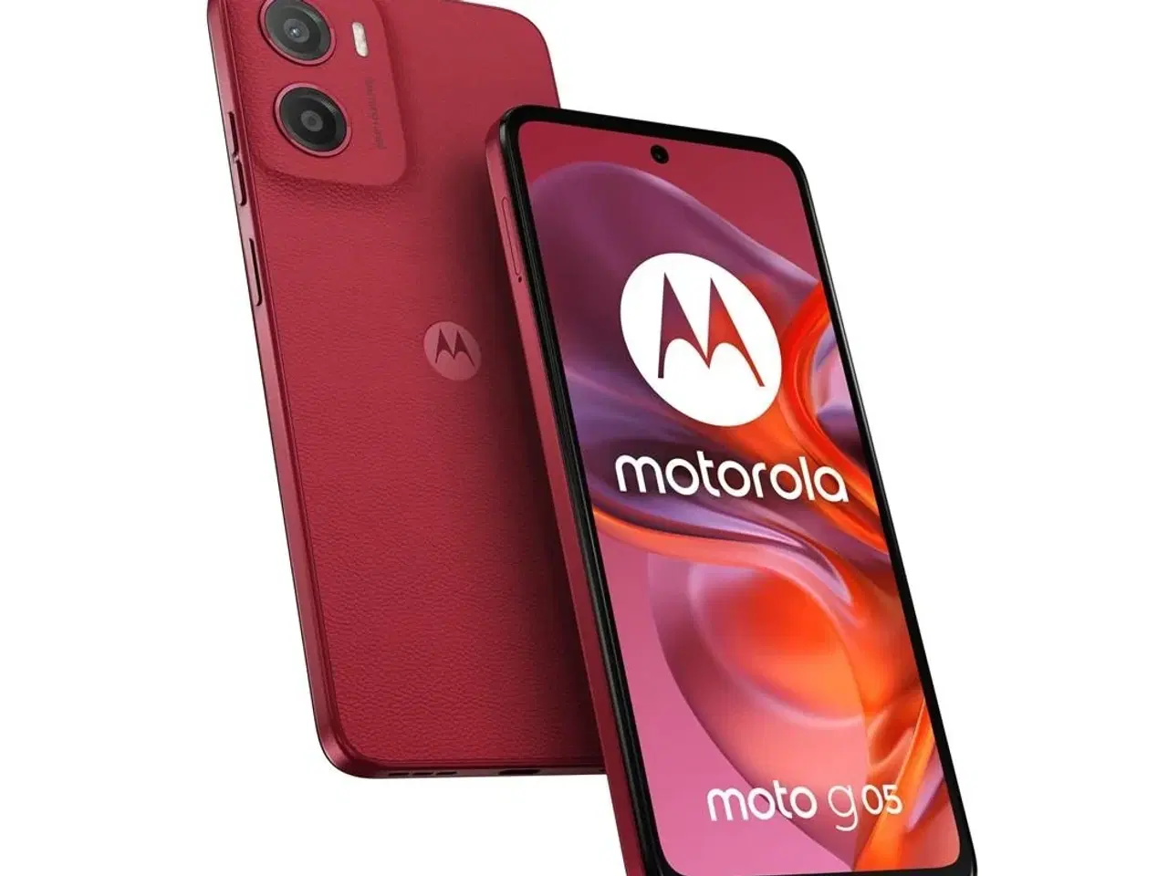 Billede 1 - Motorola Moto G05 6,67" 4/128 GB – Plum Red smartphone