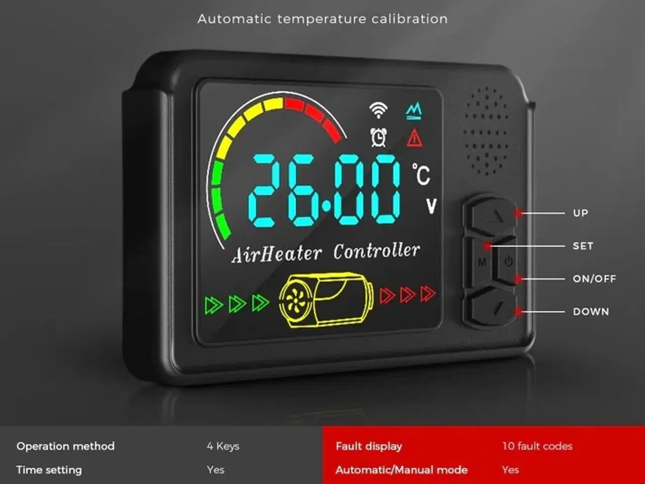 Billede 2 - LCD display med firkantet stik - til kinafyr